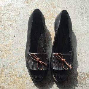 Vintage Bottega Veneta Tassel leather flats 8.5